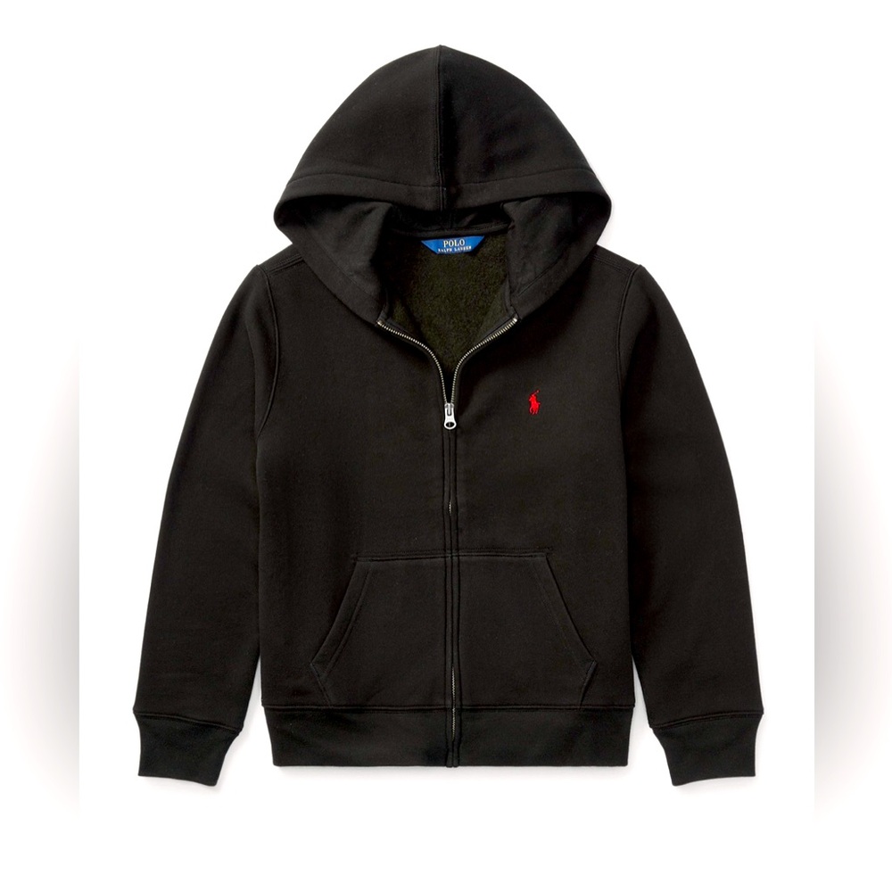 Polo by Ralph Lauren Kids Black Hoodie size L (14-16)